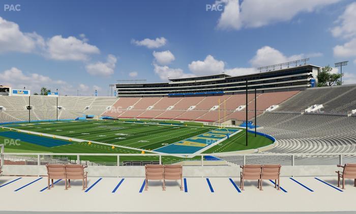 Rose Bowl Stadium - Section Upper 8 H Seat View