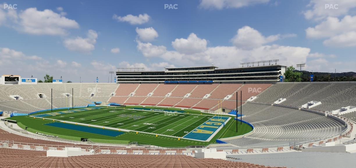 Rose Bowl Stadium - Section Upper 8 L Seat View