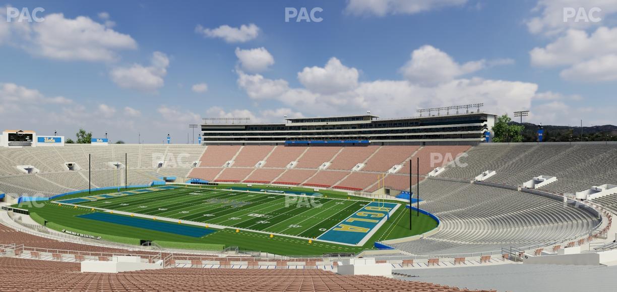 Rose Bowl Stadium - Section Upper 8 L Seat View