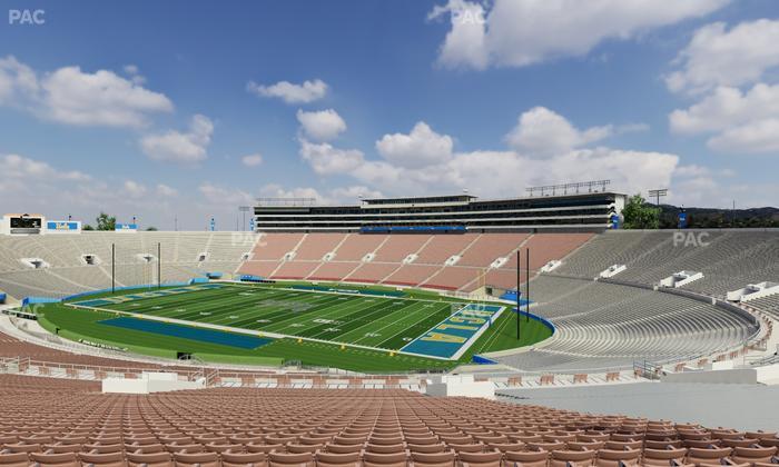 Rose Bowl Stadium - Section Upper 8 L Seat View