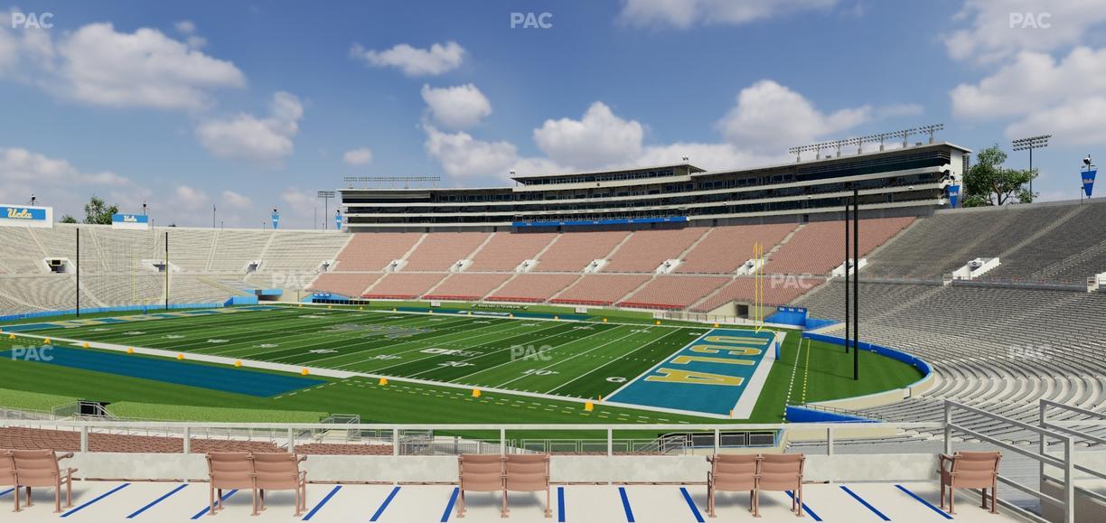 Rose Bowl Stadium - Section Upper 8 L Seat View