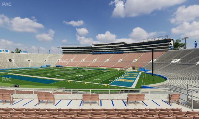 Rose Bowl Stadium - Section Upper 8 L Seat View