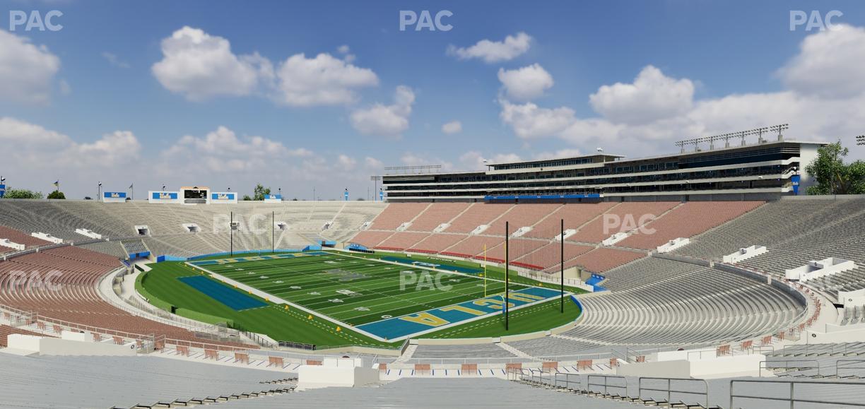 Rose Bowl Stadium - Section Upper 9 H Seat View