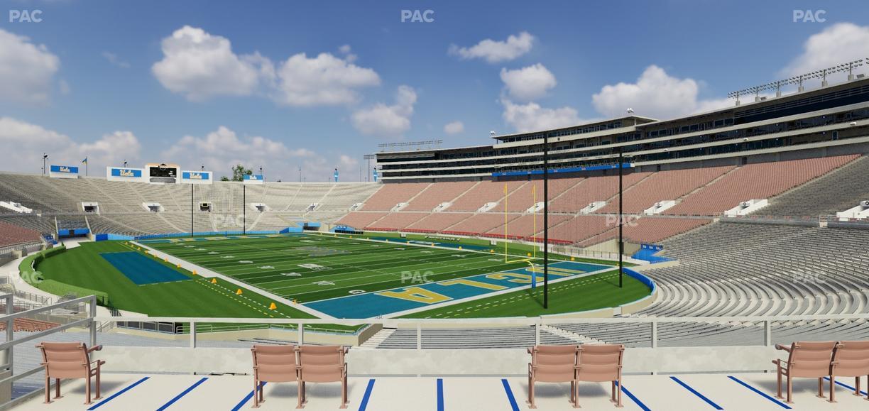 Rose Bowl Stadium - Section Upper 9 H Seat View
