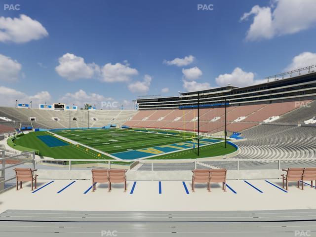 Rose Bowl Stadium - Section Upper 9 H Seat View