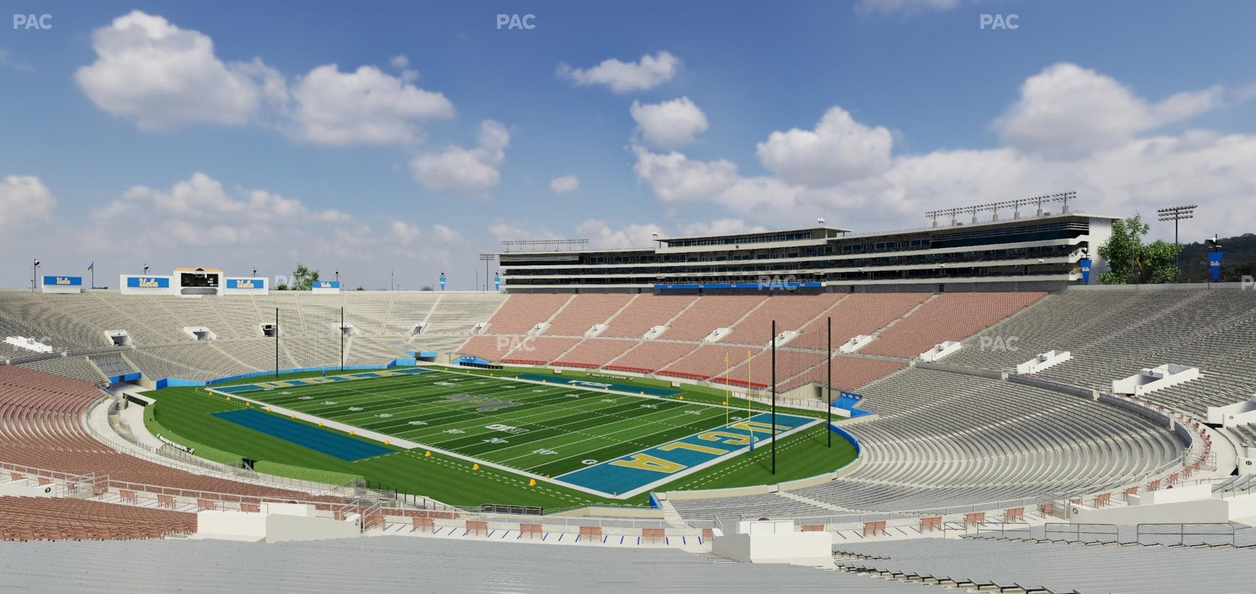 Rose Bowl Stadium - Section Upper 9 L Seat View