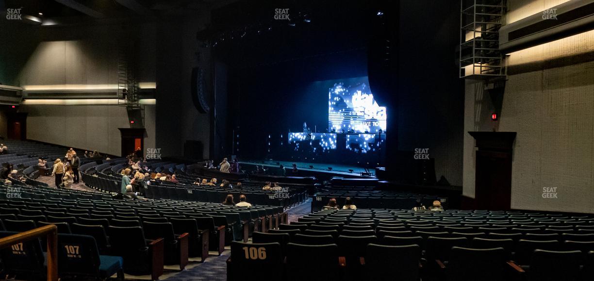 Rosemont Theatre - Section 106 Seat View