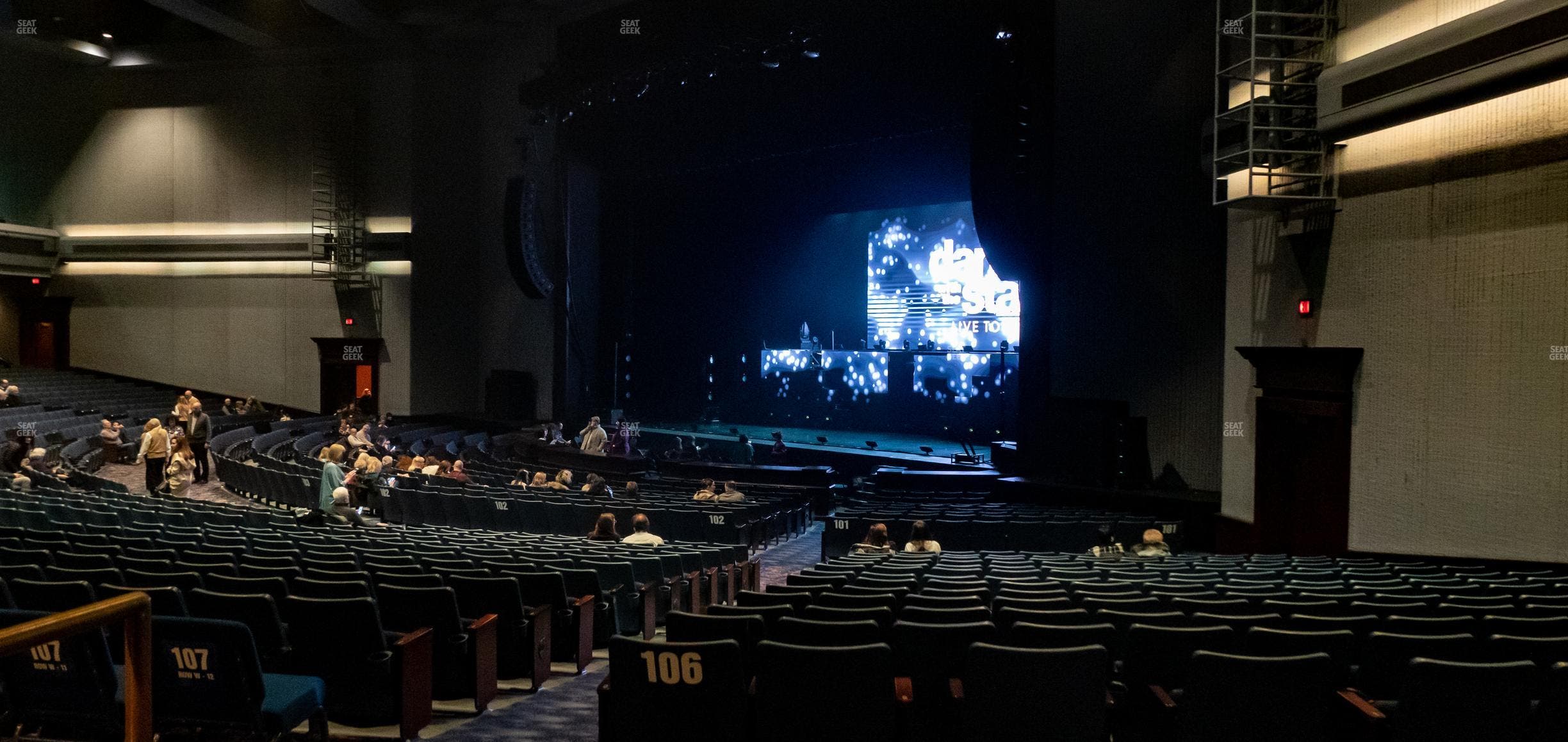 Rosemont Theatre - Section 106 Seat View