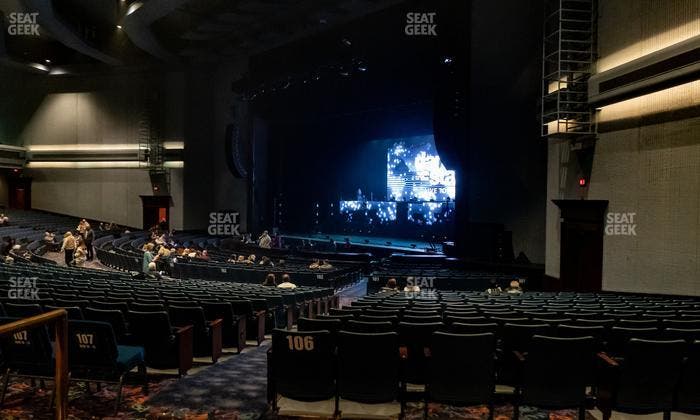 Rosemont Theatre - Section 106 Seat View