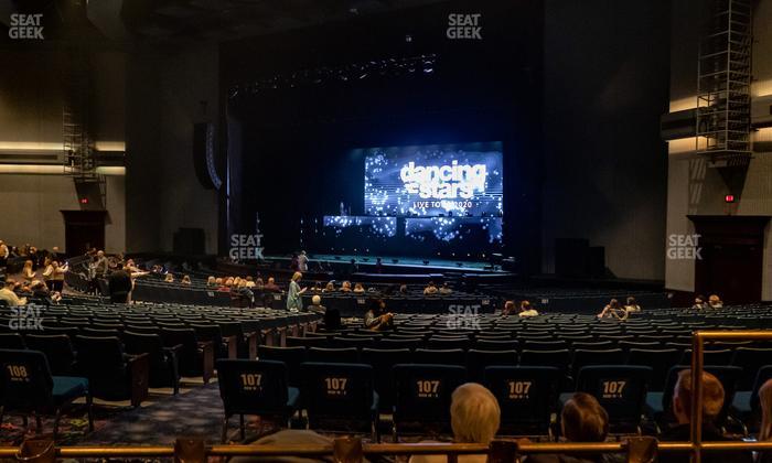 Rosemont Theatre - Section 107 Seat View
