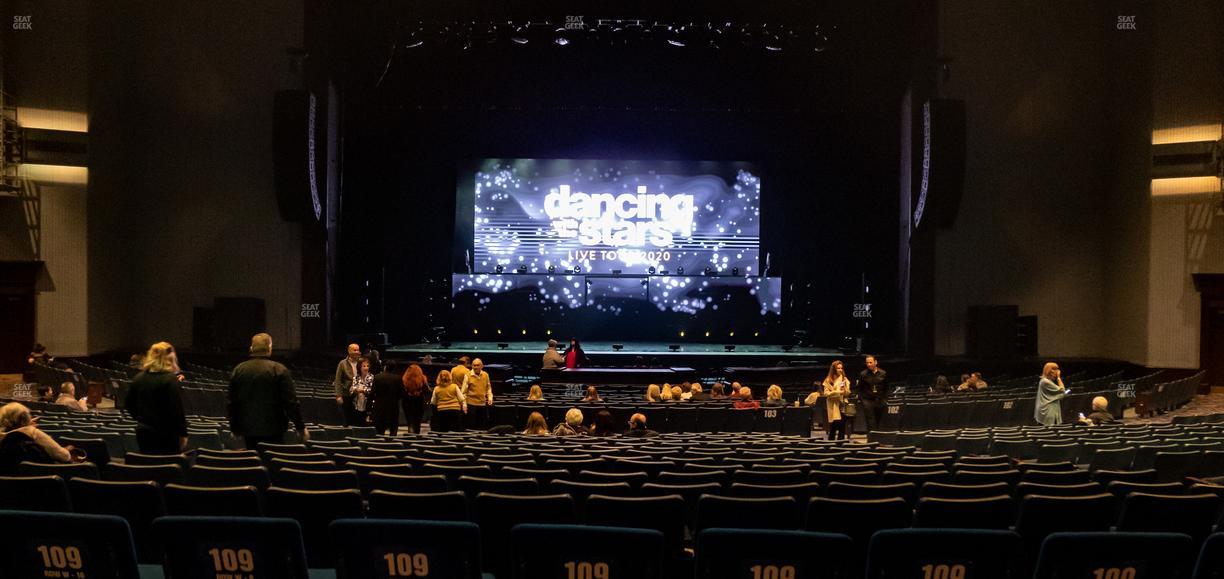 Rosemont Theatre - Section 109 Seat View