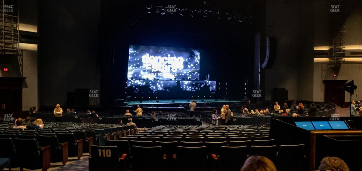Rosemont Theatre - Section 110 Seat View