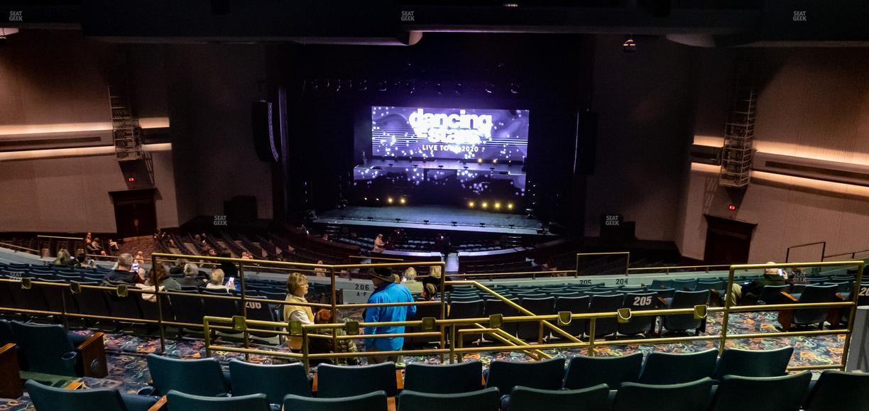 Rosemont Theatre - Section 205 Seat View