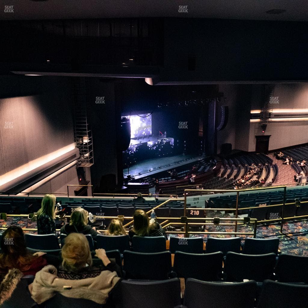Rosemont Theatre - Section 210 Seat View