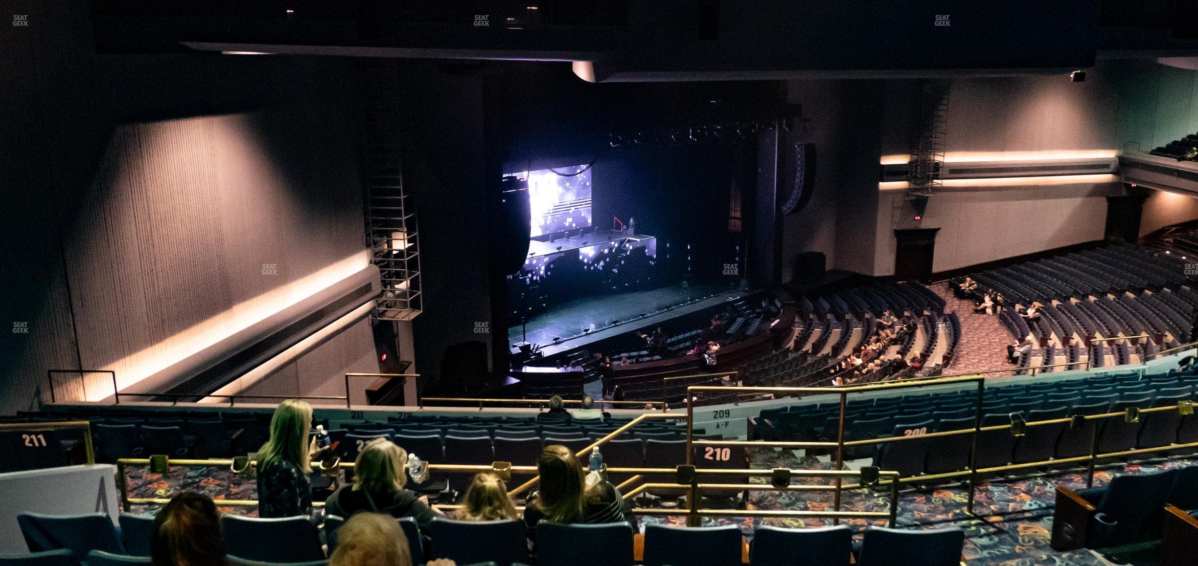 Rosemont Theatre - Section 210 Seat View