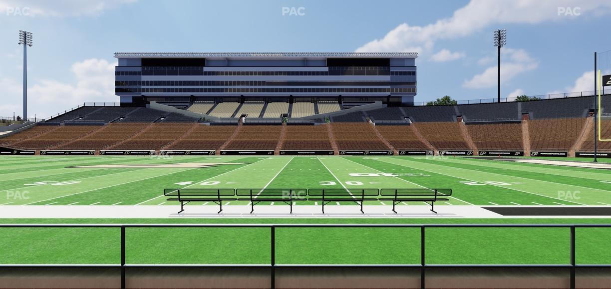 Ross Ade Stadium - Section 107 Seat View