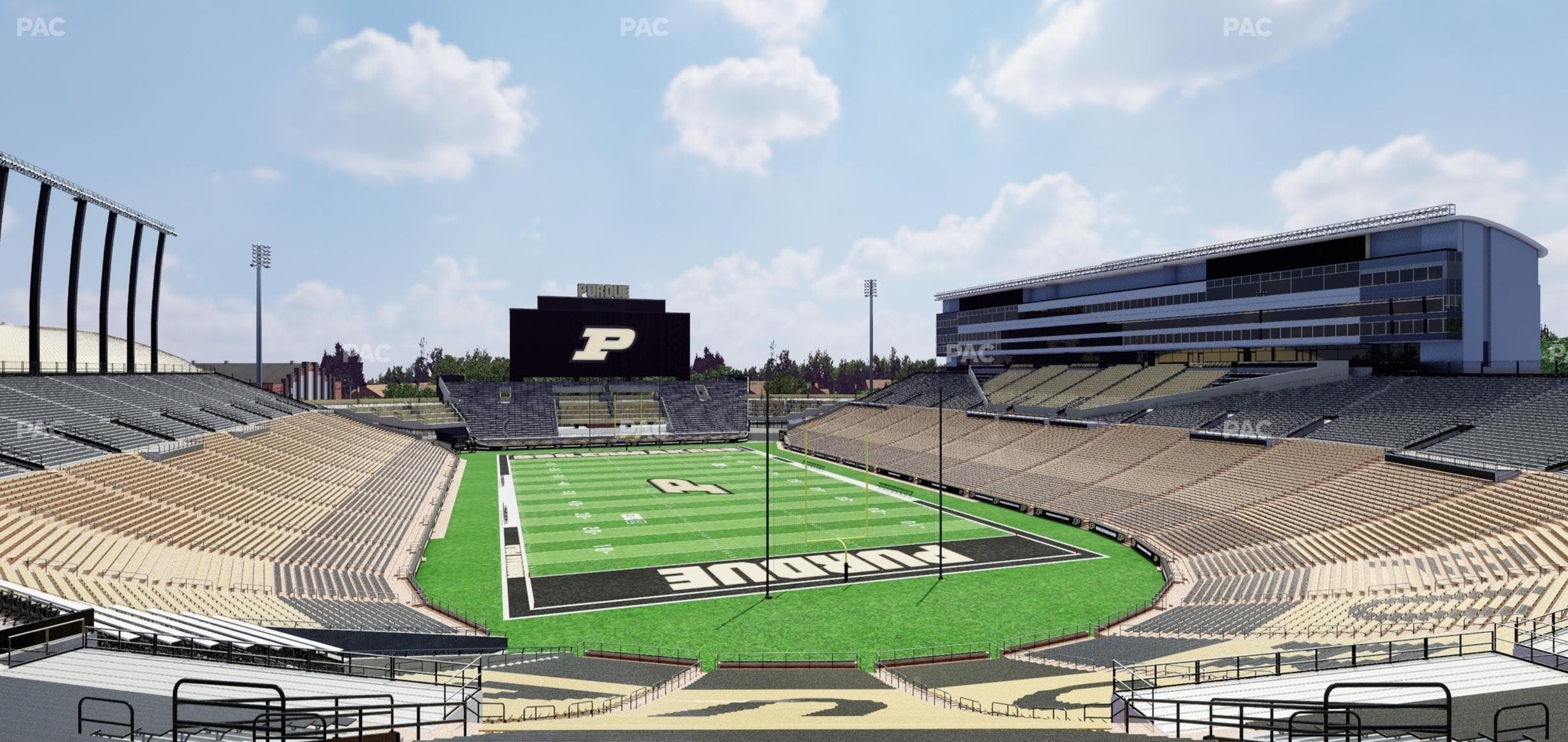 Ross Ade Stadium - Section 114 Seat View