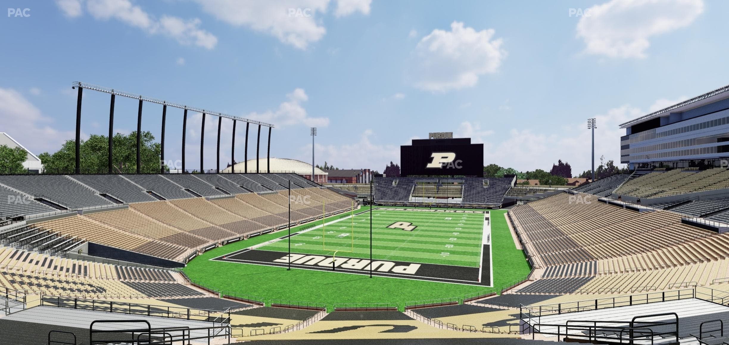 Ross Ade Stadium - Section 117 Seat View