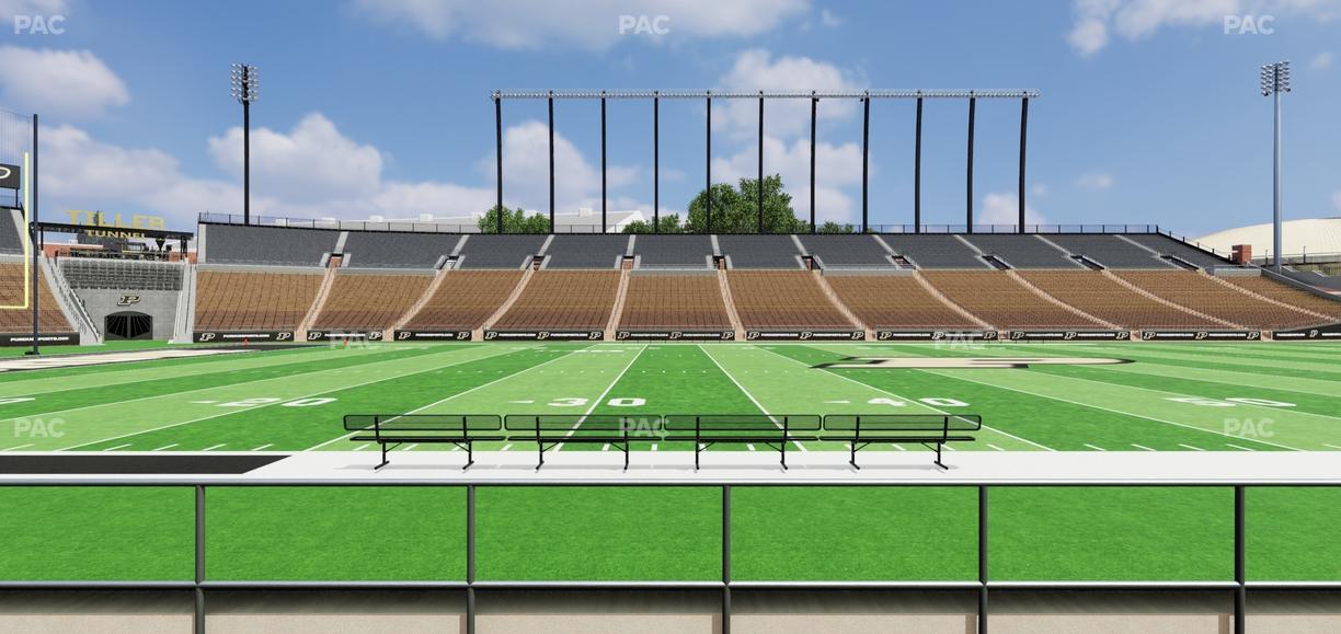 Ross Ade Stadium - Section 124 Seat View