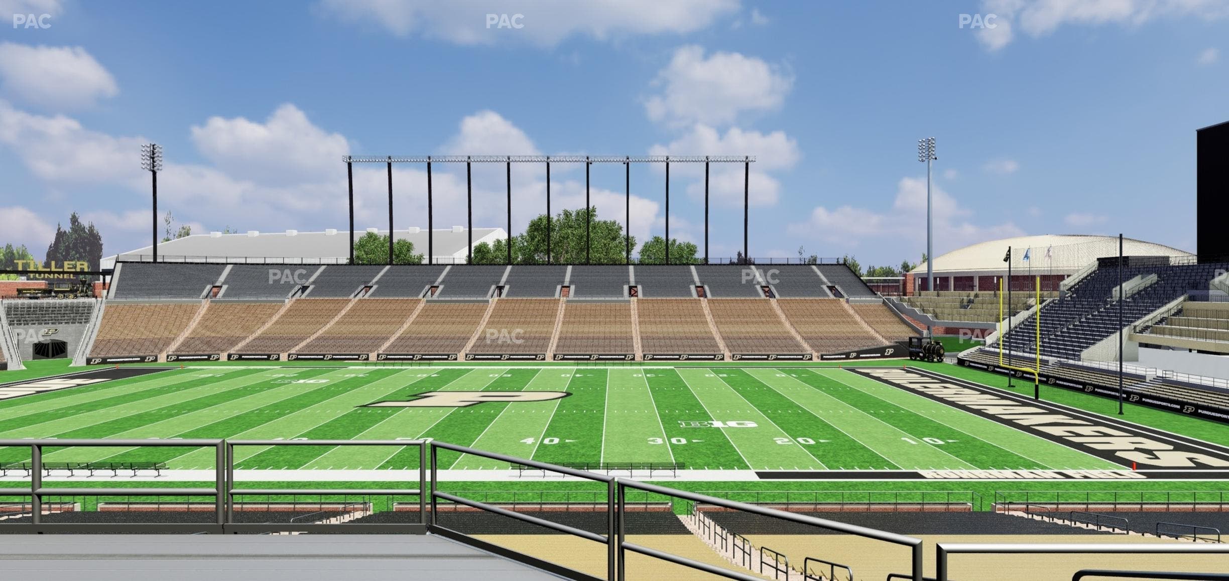 Ross Ade Stadium - Section 126 Seat View