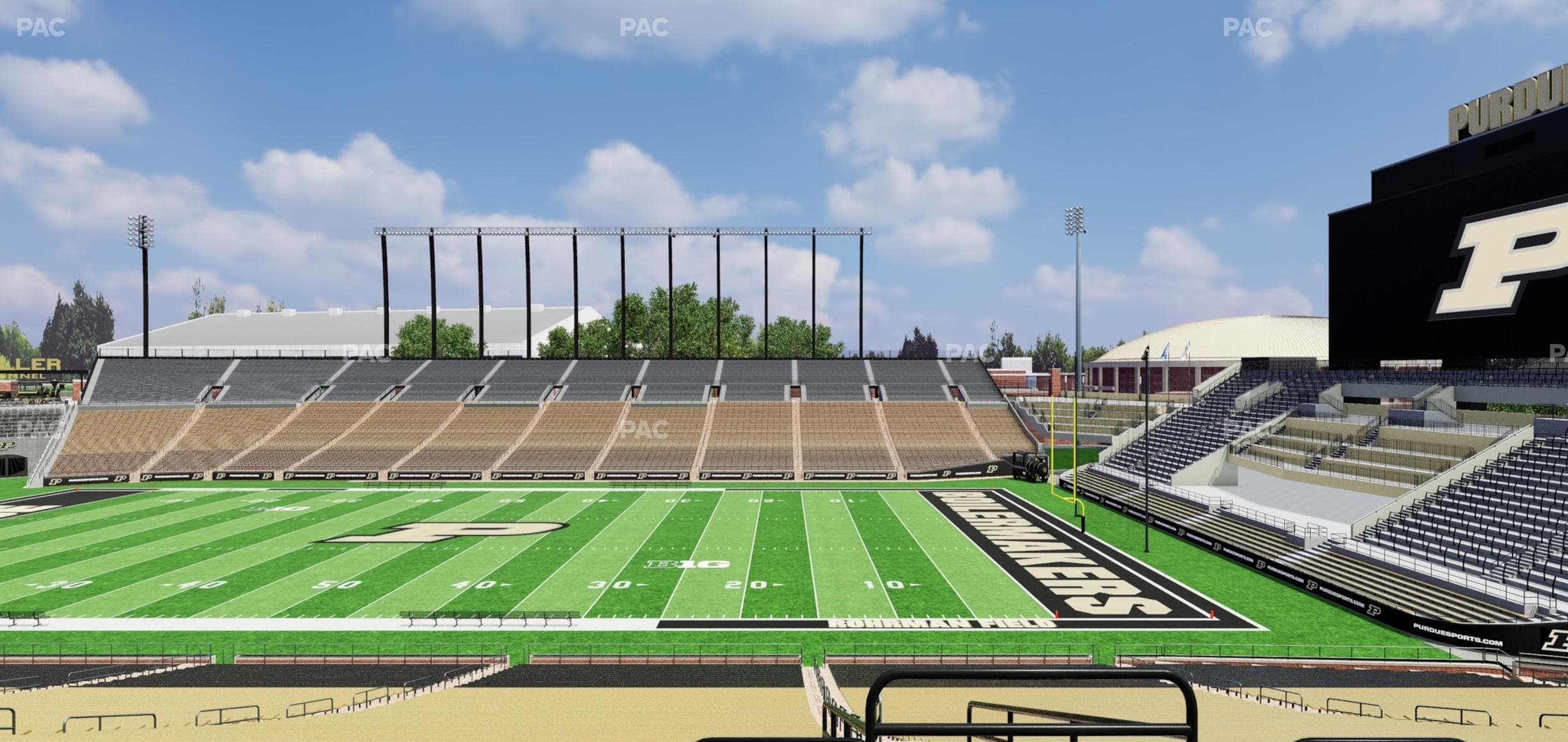 Ross Ade Stadium - Section 127 Seat View