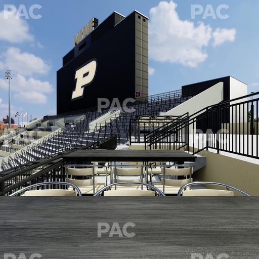 Ross Ade Stadium - Section Junction Terrace Table 12 Seat View