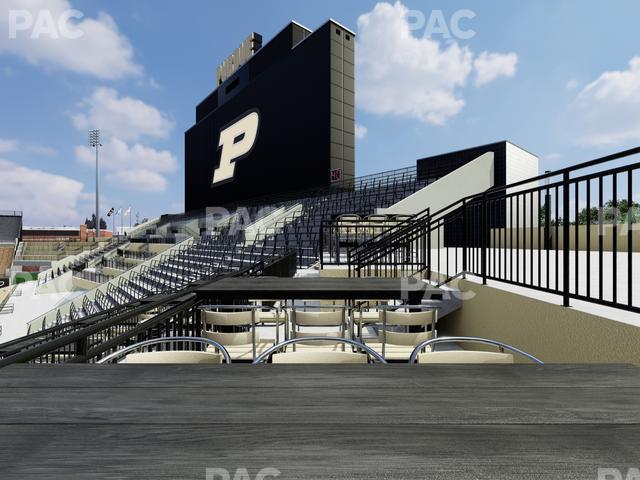 Ross Ade Stadium - Section Junction Terrace Table 12 Seat View