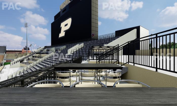 Ross Ade Stadium - Section Junction Terrace Table 12 Seat View