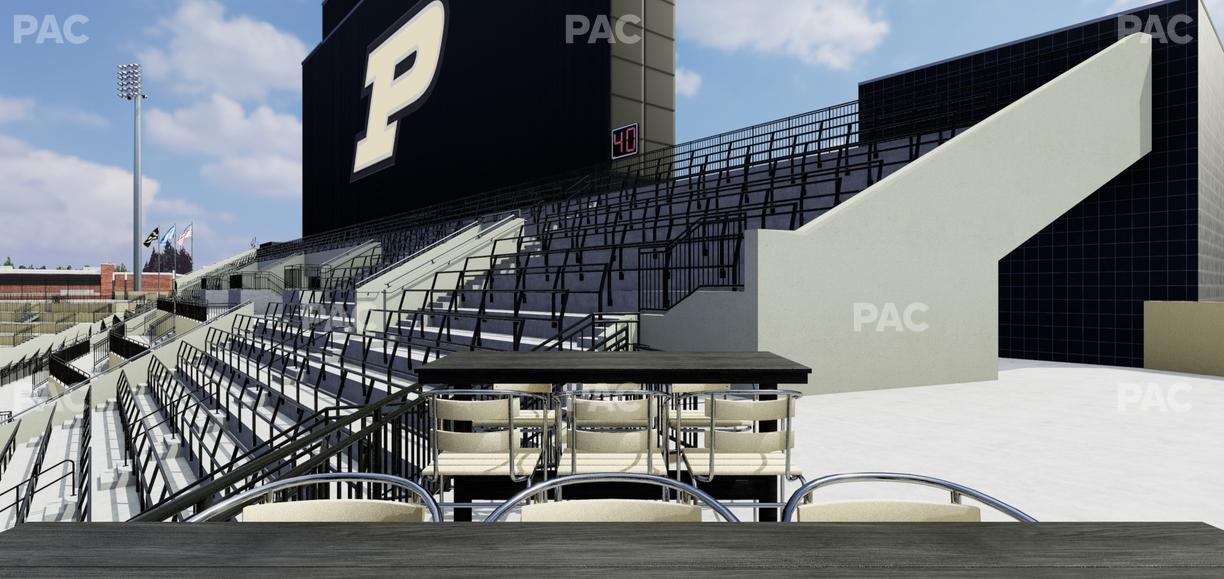 Ross Ade Stadium - Section Junction Terrace Table 23 Seat View