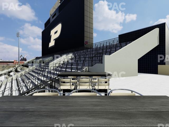 Ross Ade Stadium - Section Junction Terrace Table 23 Seat View