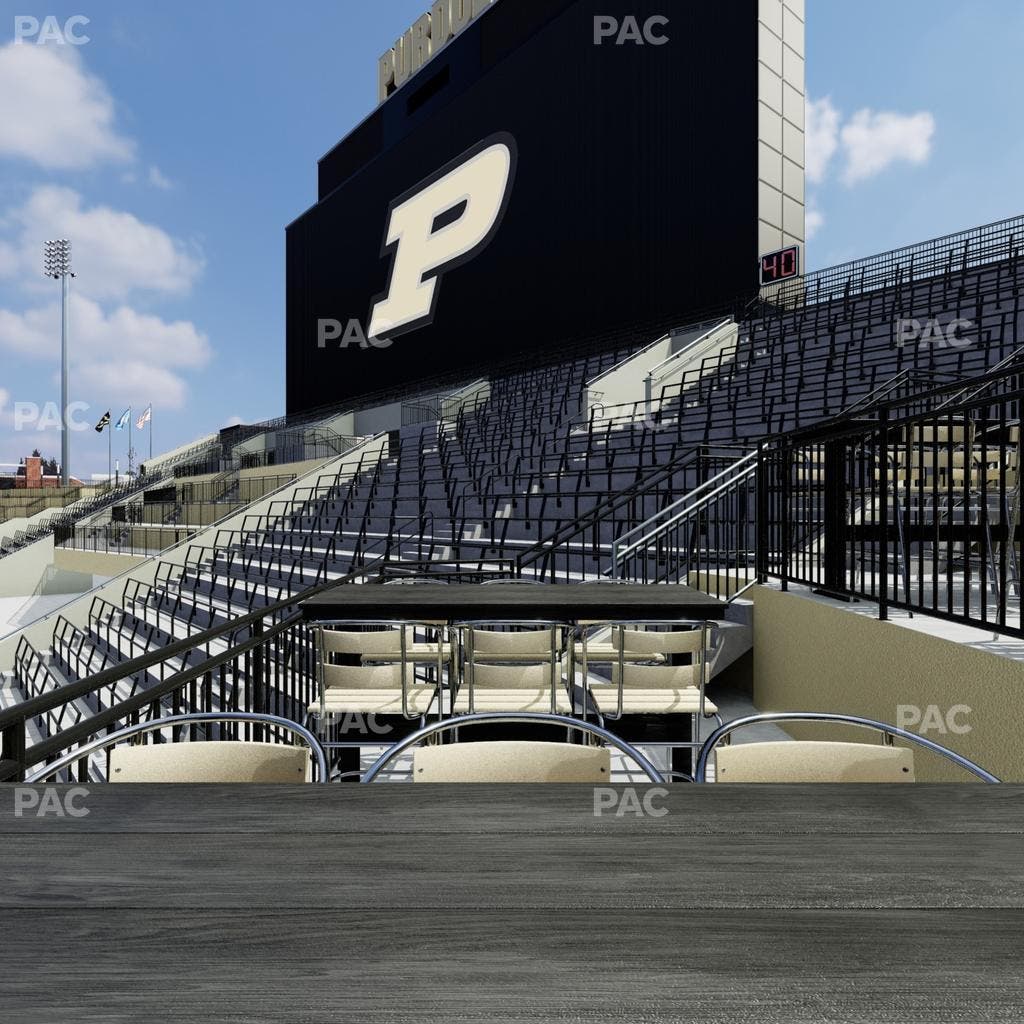 Ross Ade Stadium - Section Junction Terrace Table 3 Seat View