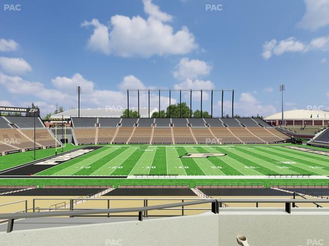 Ross Ade Stadium - Section Shively Club 2 Seat View