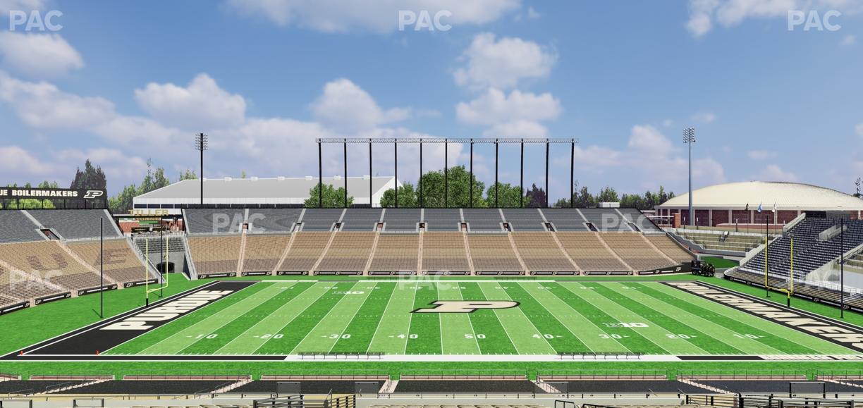 Ross Ade Stadium - Section Shively Club 3 Seat View