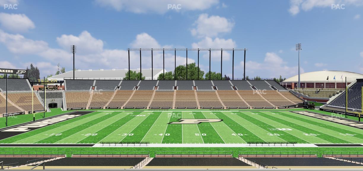 Ross Ade Stadium - Section Shively Club 3 Seat View