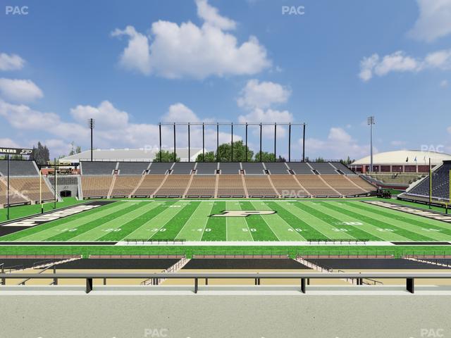 Ross Ade Stadium - Section Shively Club 3 Seat View