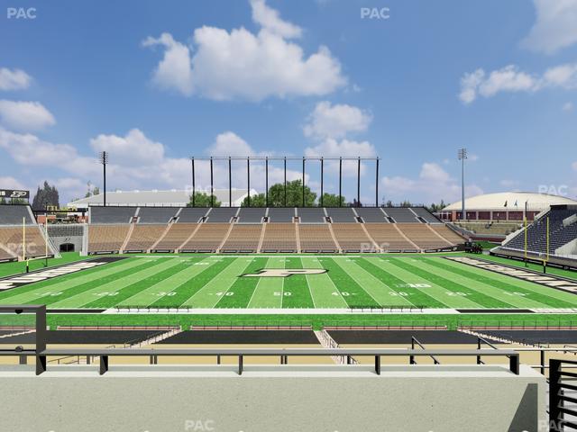 Ross Ade Stadium - Section Shively Club 4 Seat View
