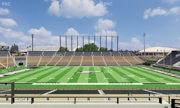 Ross Ade Stadium - Section Shively Club 4 Seat View
