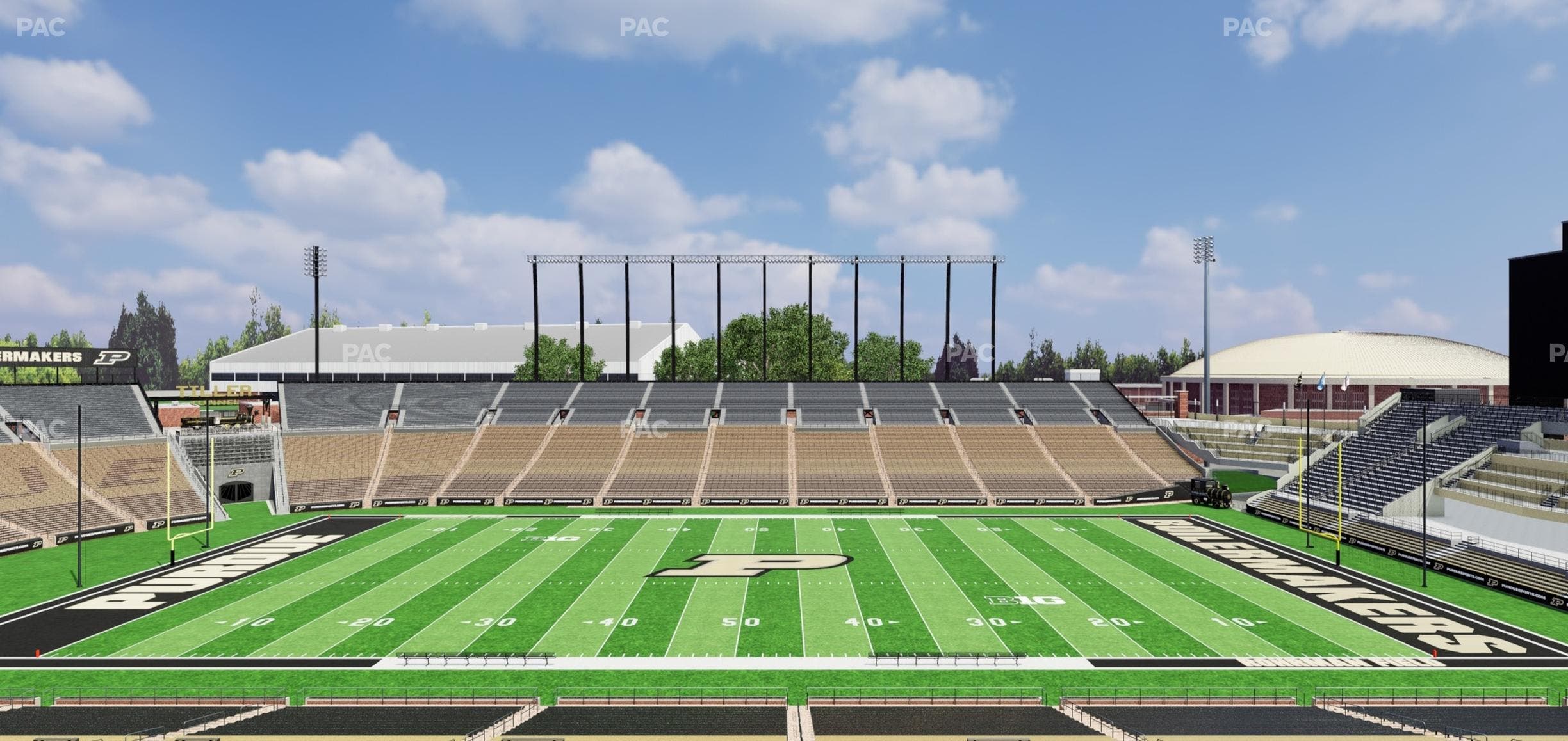 Ross Ade Stadium - Section Shively Club 4 Seat View