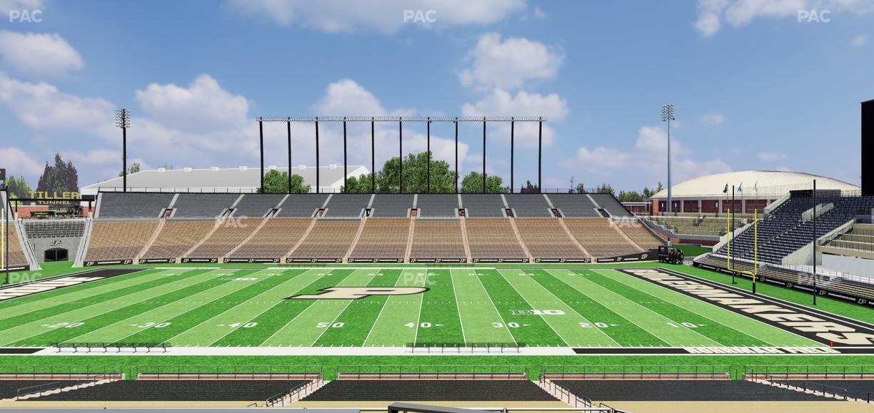 Ross Ade Stadium - Section Shively Club 5 Seat View