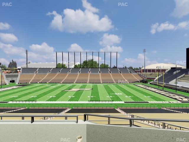 Ross Ade Stadium - Section Shively Club 5 Seat View