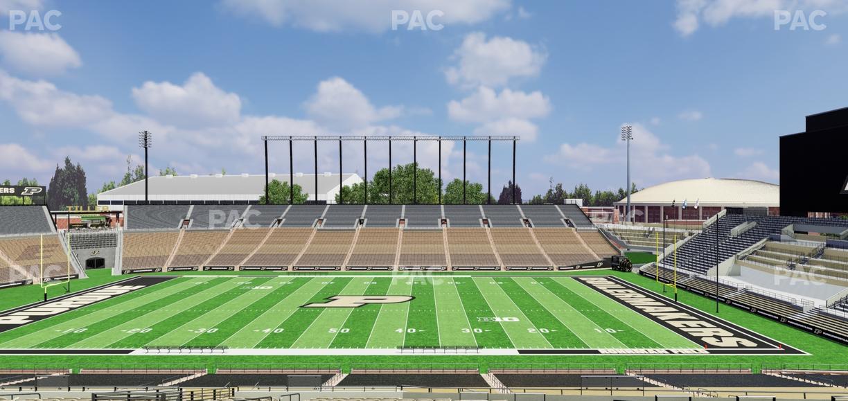 Ross Ade Stadium - Section Shively Club 5 Seat View