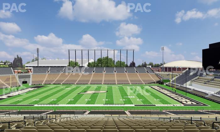 Ross Ade Stadium - Section Shively Club 5 Seat View