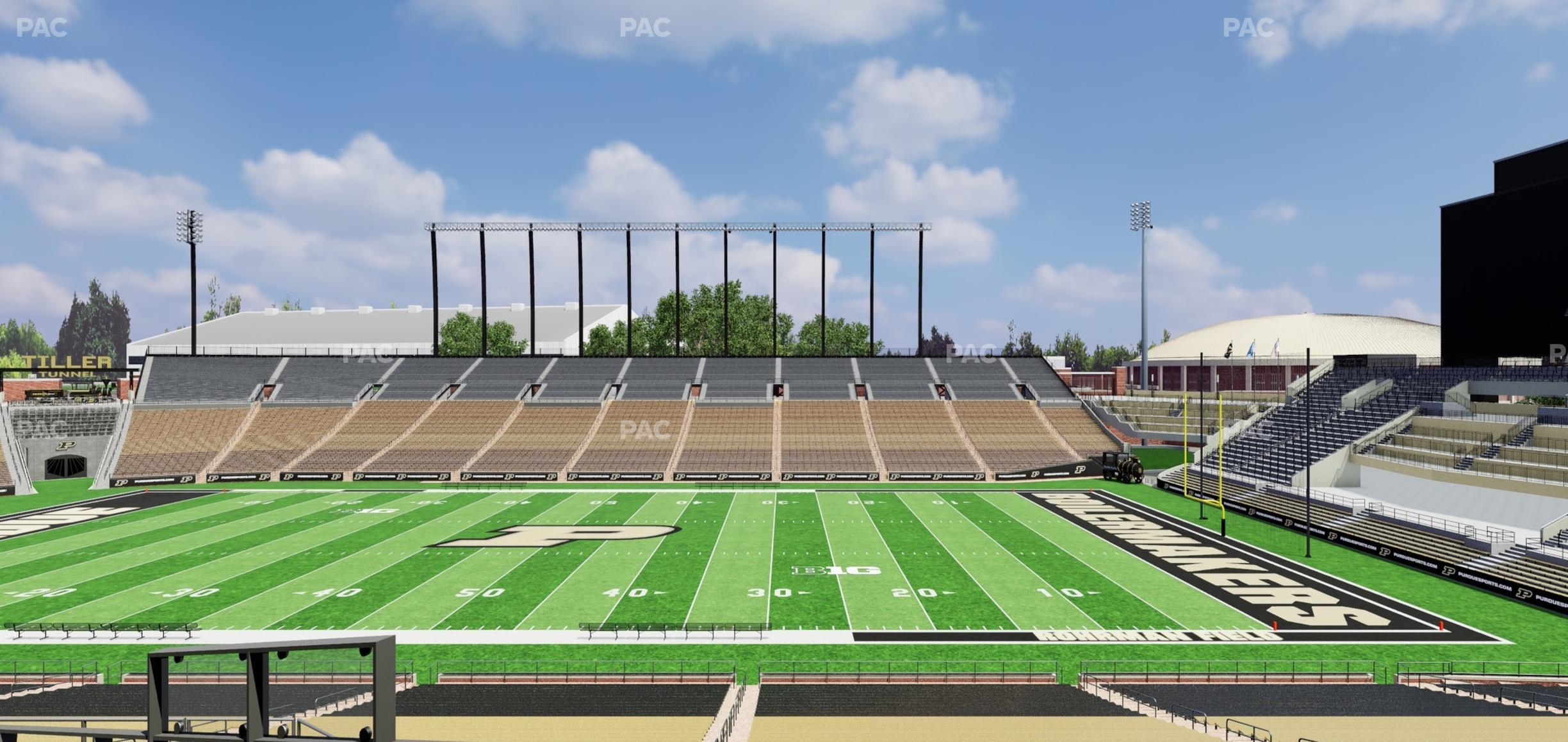 Ross Ade Stadium - Section Shively Club Terrace 2 Seat View | SeatGeek
