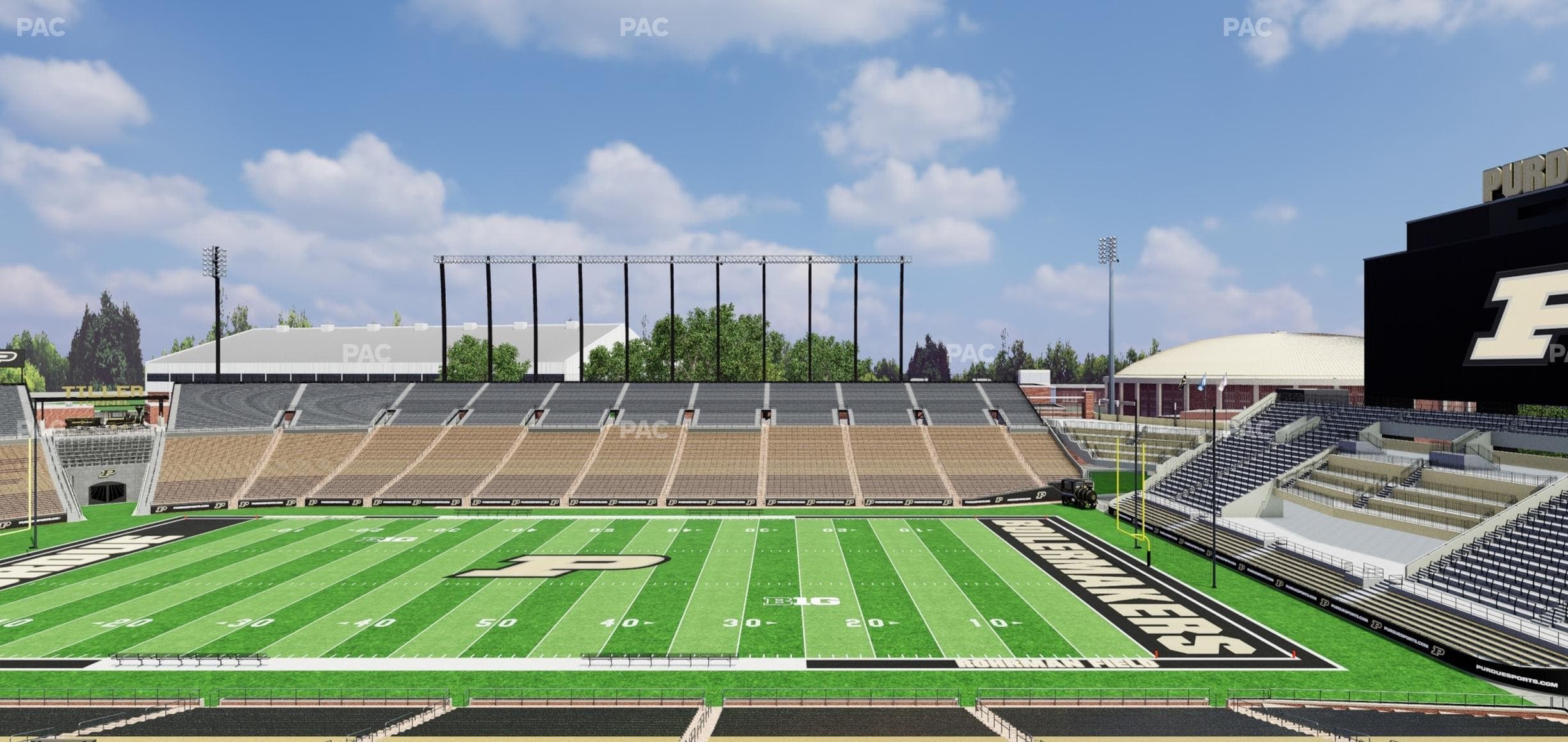 Ross Ade Stadium - Section Shively Club 6 Seat View