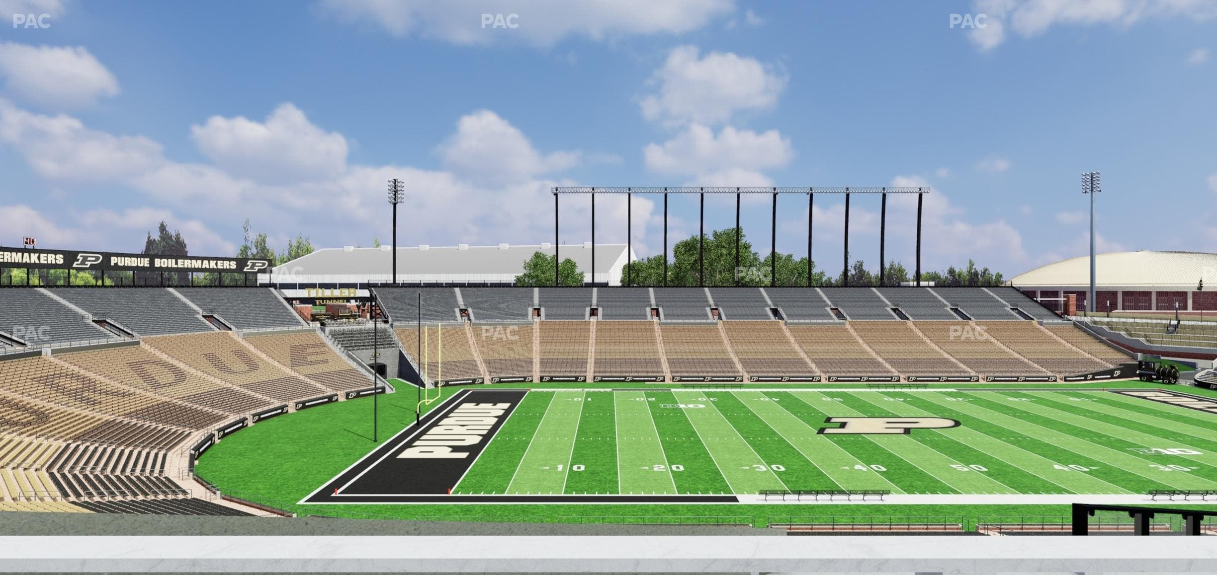 Ross Ade Stadium - Section Shively Club Terrace 1 Seat View
