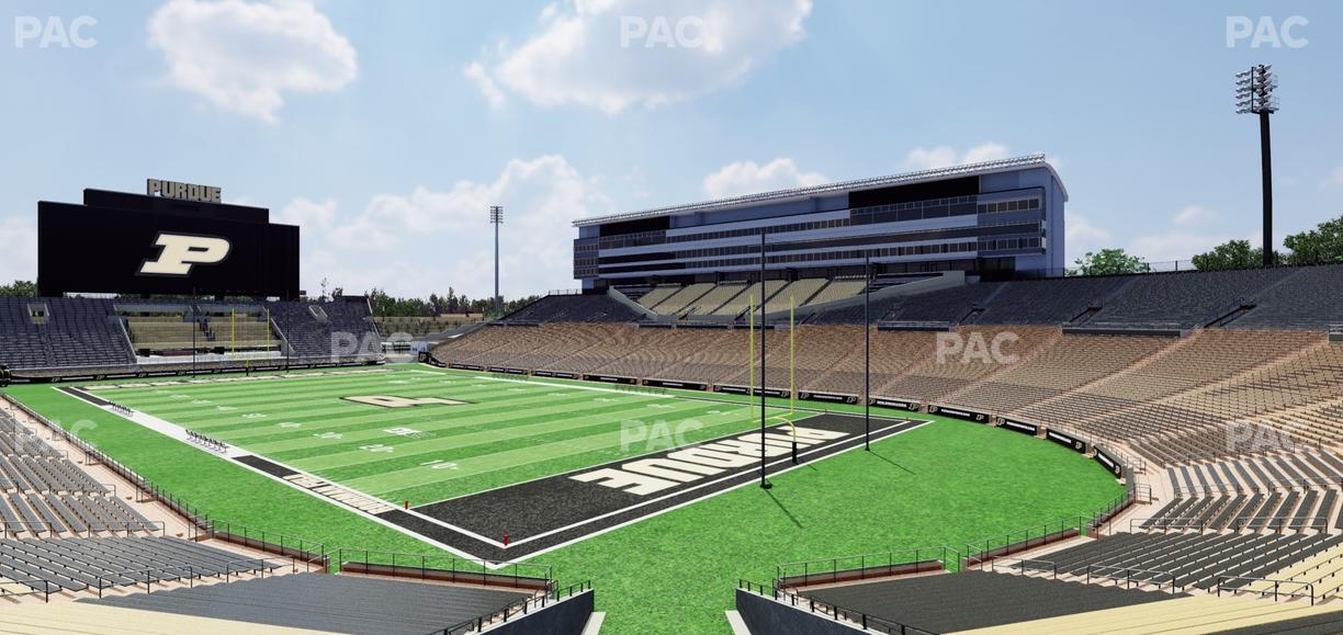 Ross Ade Stadium - Section The Rail Yard Seat View