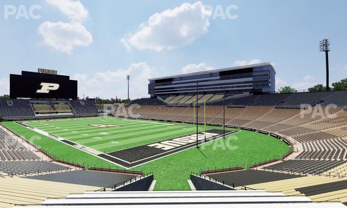 Ross Ade Stadium - Section The Rail Yard Seat View