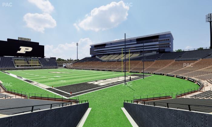 Ross Ade Stadium - Section The Rail Yard Seat View