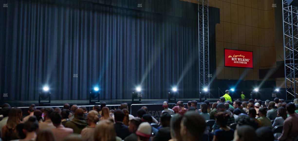Roy Wilkins Auditorium - Section Main Floor 4 Seat View