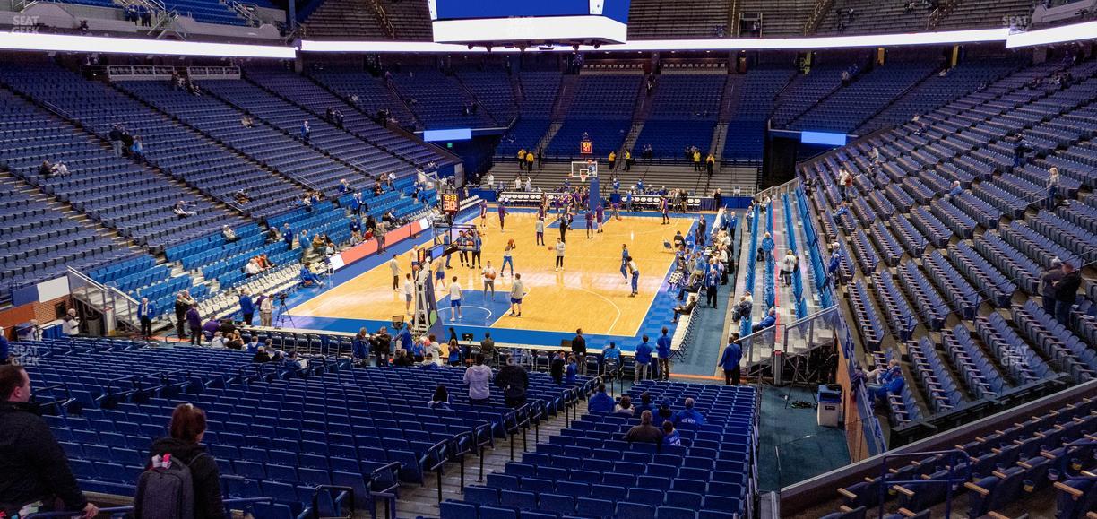 Rupp Arena - Section 21 Seat View